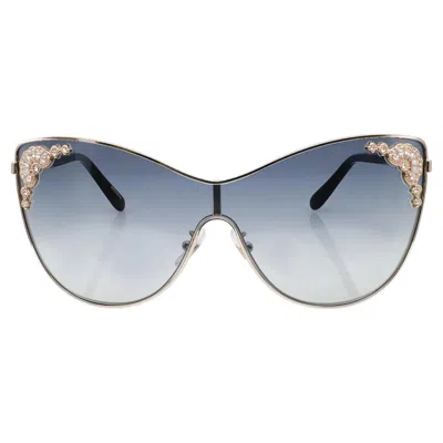 Pre-owned Chopard Shiny Rose Gold Metal Frame Smoke Gradient Lens Sunglasses 95221-0446 In Red
