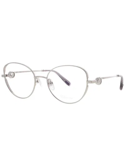Chopard Sleek Metal Women's Eyeglasses In Gray