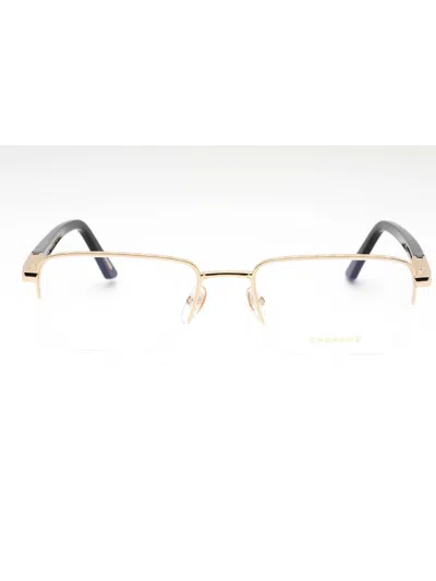 Chopard Sleek Rectangular Eyeglasses For Men In Gray