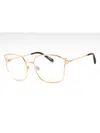Chopard Elegantly Crafted Rectangular Eyeglasses For Women In Gold
