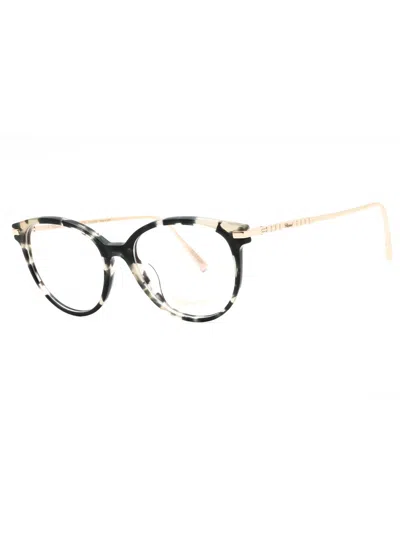Chopard Sleek Round Women's Eyeglasses In Metallic