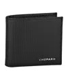 Chopard Small Leather Classic Bifold Wallet In Black