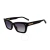 Chopard Smoke Gradient Cat Eye Ladies Sunglasses Sch338 0700 54