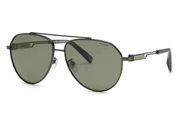 Chopard Smoke Pilot Men's Sunglasses Schg63 568p 62 In ["gunmetal"]