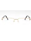 Chopard Sophisticated Rectangular Men's Eyeglasses - Vchg60 In Gold