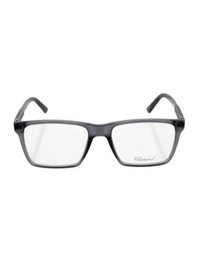Pre-owned Chopard Square Eyeglasses W/ Tags In Gray