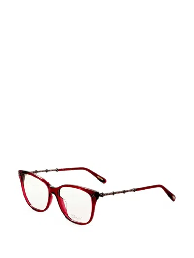 CHOPARD SQUARE-FRAME GLASSES