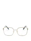 Chopard Square-frame Glasses In Gold