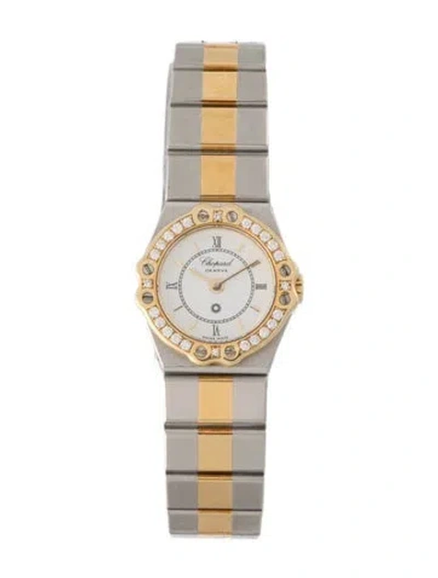 Pre-owned Chopard St. Moritz Watch, 19mm In Multi