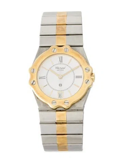 Pre-owned Chopard St. Moritz Watch, 32mm In Multi