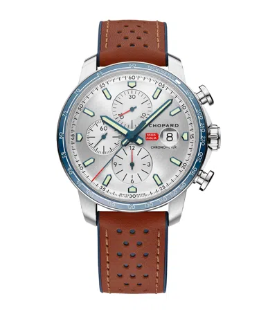 Chopard Stainless Steel Mille Miglia Watch In Silver