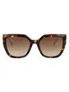 Chopard Cat-eye Frame Sunglasses In 0745 Brown