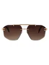 Chopard Schl23 Sunglasses In Brown
