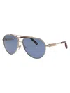 Chopard Schg63 Sunglasses In 300p Gold