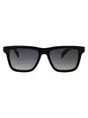 Chopard Nero Lucido Metal Sunglasses In Black