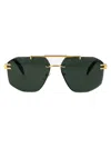 Chopard Schl23 Sunglasses In Oro Giallo Lucido