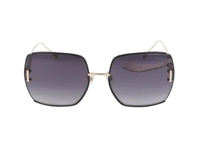 Chopard Sunglasses In Rose' Gold Luc.w/parts Black Luc