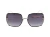Chopard Sunglasses In Rose' Gold Luc.w/parts Black Luc