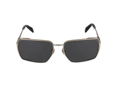 Chopard Sunglasses In Rose' Gold Shiny With Black Semi-glossy Parts