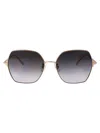 Chopard Grey Gradient Square Ladies Sunglasses Schf99g 08fc 56