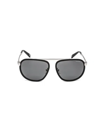 Chopard Timeless Aviator Sunglasses For Men In Black
