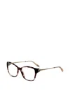 Chopard 톨토이즈셸 이펙트 캣아이 안경 In Brown