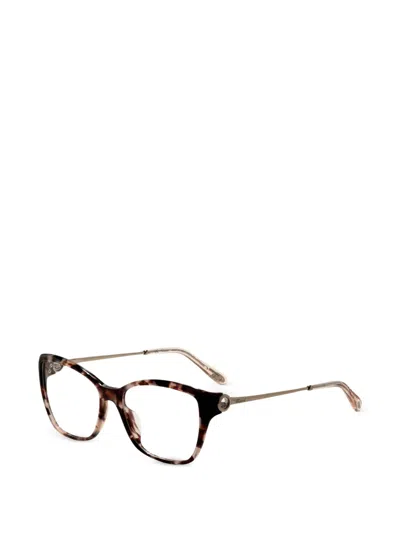 Chopard 톨토이즈셸 이펙트 캣아이 안경 In Brown