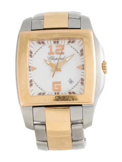Pre-owned Chopard Two O Ten Watch, 34mm In Multicolor