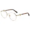 Chopard Unisex Opticals In Gold