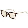 Chopard Unisex 50 Mm Tortoise Opticals Vch248m5009rs In Brown