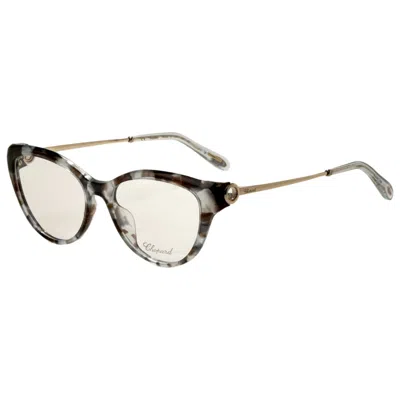 Chopard Vch323s5306ws Tortoiseshell Cat-eye Eyeglasses In Gray