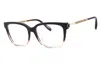 Chopard Ladies Purple Rectangular Eyeglass Frames Vch333w In Black