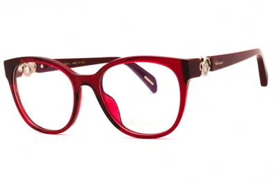 Chopard Vch356s 0954 Shiny Dark Burgundy 53mm In Red