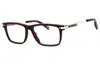 Chopard Vch357 Rectangular Acetate Eyeglasses In Brown