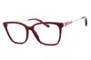 Chopard Crystal-embellished Rectangle-frame Glasses In Red