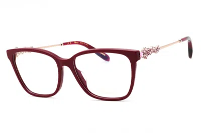 Chopard Vch361s Rectangular Eyeglasses In Red