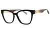 Chopard Ladies Black Rectangular Eyeglass Frames Vch379m In Black