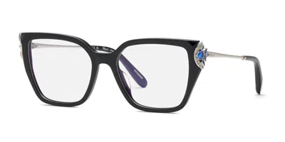Chopard Vch402s 700k Women's Glasses Black Size 53 - Free Lenses - Blue Light Block Available