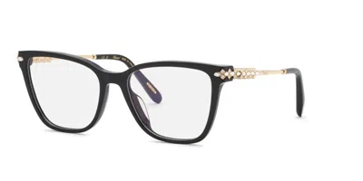 Chopard Vch421s 0700 Men's Glasses Black Size 55 - Free Lenses - Blue Light Block Available In Multi