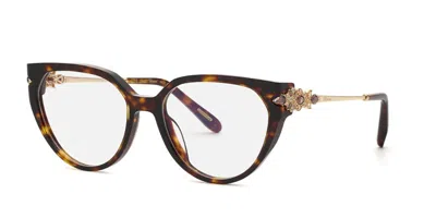 Chopard Vch431s Men's Glasses, , Size 54 In Brown