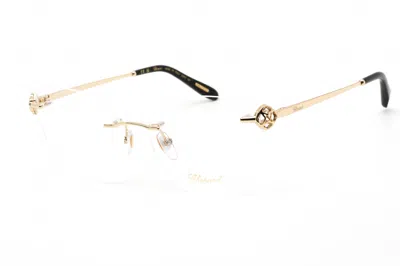 Chopard Vchf87s Rose Gold Metal Eyeglasses