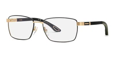 Chopard Vchg88v 0301 Men's Glasses Black Size 57 - Free Lenses - Blue Light Block Available In White