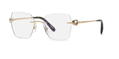 Chopard Vchl26s 0300 Women's Glasses Gold Size 55 - Free Lenses - Blue Light Block Available In Shiny Rose Gold