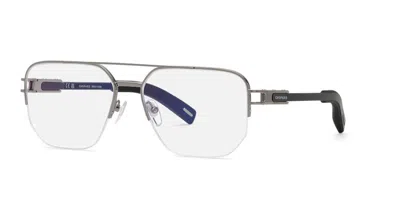 Chopard Vchm10 0509 Men's Glasses Silver Size 59 - Free Lenses - Blue Light Block Available