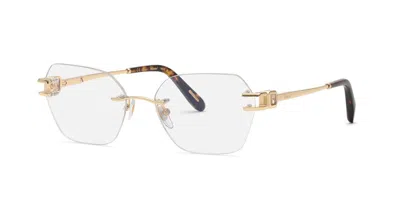 Chopard Vchm46s 300ks2 Men's Glasses Gold Size 56 - Free Lenses - Blue Light Block Available In Multi