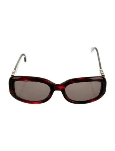 Pre-owned Chopard Wayfarer Tinted Sunglasses In Black