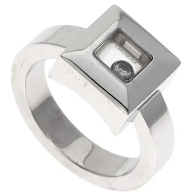Pre-owned Chopard White Gold (18k) Band Ring ()