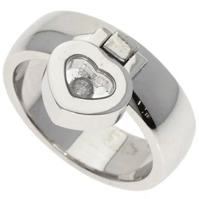 Pre-owned Chopard White Gold (18k) Band Ring ()