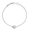 Chopard White Gold And Diamond Happy Diamonds Icons Bracelet In Gold