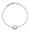 Chopard Happy Diamonds Icons 18ct White-gold And 0.15ct Diamond Bracelet In Gold